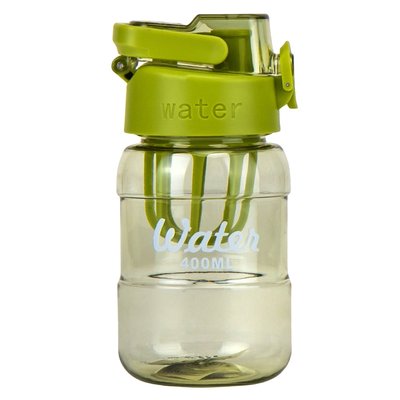 Пляшка для спорту "Water", 400 мл * Рандомний вибір дизайну 9110-017 фото