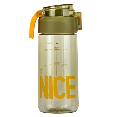 Пляшка для спорту "Nice", 550 мл * Рандомний вибір дизайну 9110-016 фото
