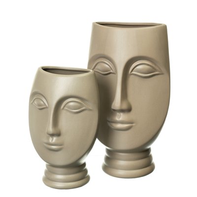 Керамічна ваза "Маска" 29,5 см 8723-003 фото