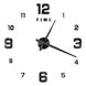 3Д годинник настінний, чорний (40-120 см) 9020-003 фото 1