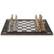 Набор шахмат "Греция" черная доска, 43,3х43,3 см 77745AB фото 1
