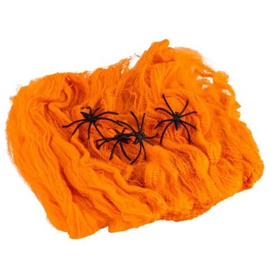 Декор на Хелловін "Павутиння", помаранчеве 18910-004 фото
