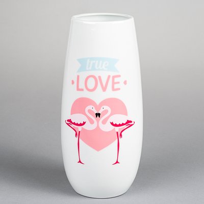 Керамічна ваза "Неземне кохання" 25 см 8413-019 фото