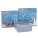 Набір з 3 коробок "Зима", синій, 20*20*9,5 8211-052 фото 1