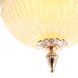 Люстра припотолочная золотая led на 1 лампу (YS006/12w) YS006/12w фото 5