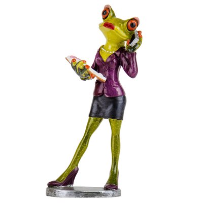 Статуэтка "Деловая жаба", 18,5 см 9044-010 фото