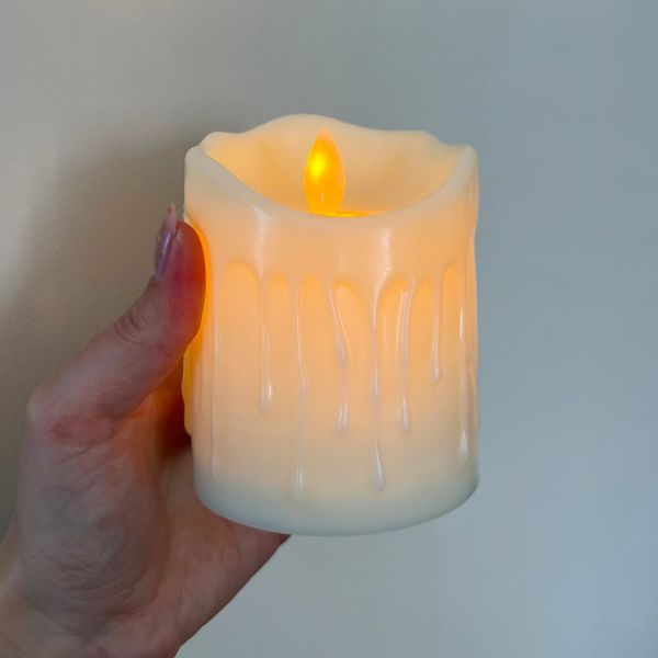 Електрична свічка "Натхнення", 7,5 * 10 см 8951-007 фото
