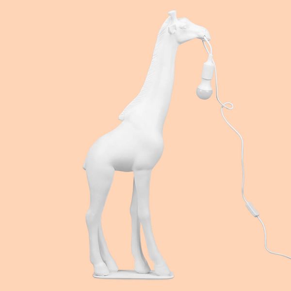 Лампа "Білий жираф", біла 2014-005 фото