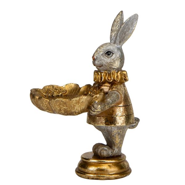 Статуетка "Золотий кролик", 15 см 2007-253 фото