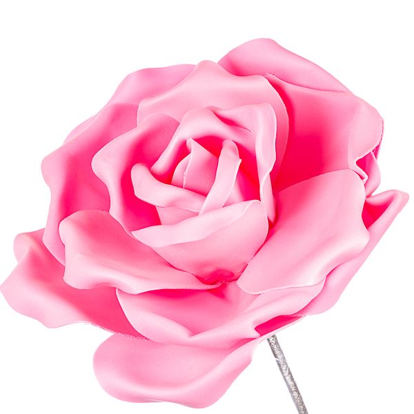 Квітка для фотозони рожева (велика) 0384JA-С фото