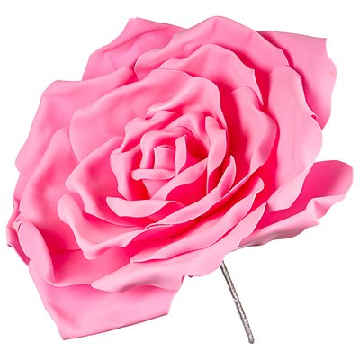 Квітка для фотозони рожева (середній) 0384JA-В фото