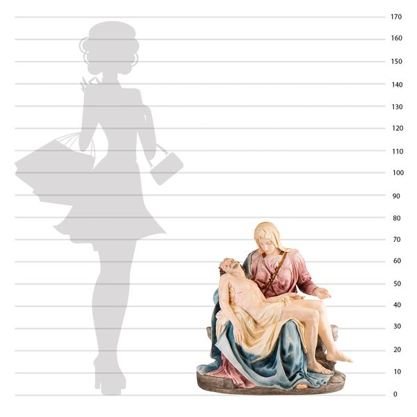 Статуетка "Ісус та Діва Марія", 77 см 75568VB фото