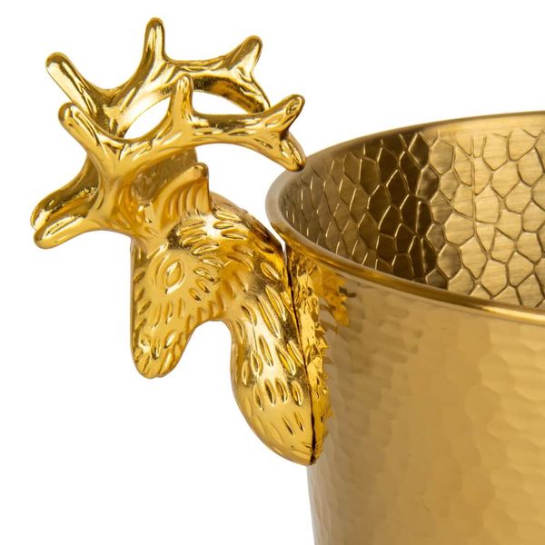 Ведро для шампанского "Благородный олень", золото 5 л. 18936-002 фото