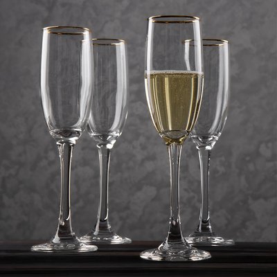 Келих для шампанського "Шардоне" 4 шт. 18904-011 фото