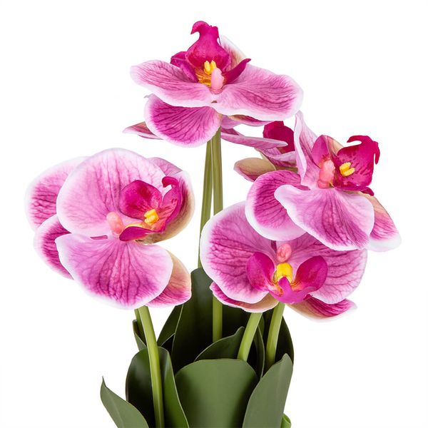 Букет орхідей 33 см, рожевий 8931-018 фото