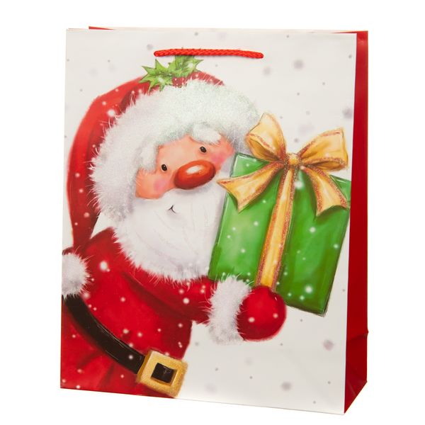 Подарунковий пакет "Christmas carol" 30 * 12 * 40 8817-015 фото