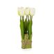 Букет тюльпанів 25 см, білий 8931-008 фото 1