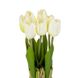 Букет тюльпанів 25 см, білий 8931-008 фото 2