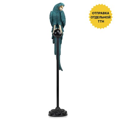Статуэтка "Попугай Грин", 118 см., зеленая 2014-012 фото