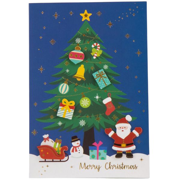 Серия открыток "Merry Christmas", 6 видов 9008-003 фото