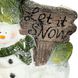 Статуетка «Сніговик з ялинкою» 49 см. 006NQ фото 2