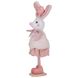 Фігурка "Кролиця", рожева, 21 см 9109-021 фото 3