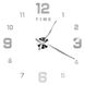 3Д годинник настінний, срібний (40-120 см) 9020-004 фото 1