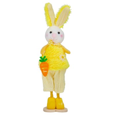 Фігурка "Кролик", жовтий, 21 см 9109-022 фото