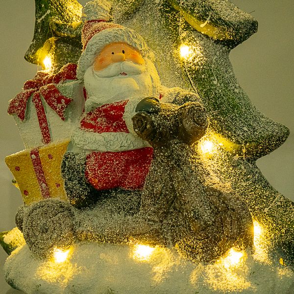 Статуетка «Дід Мороз на санях» 43 см. (великий розмір) 007NQ фото