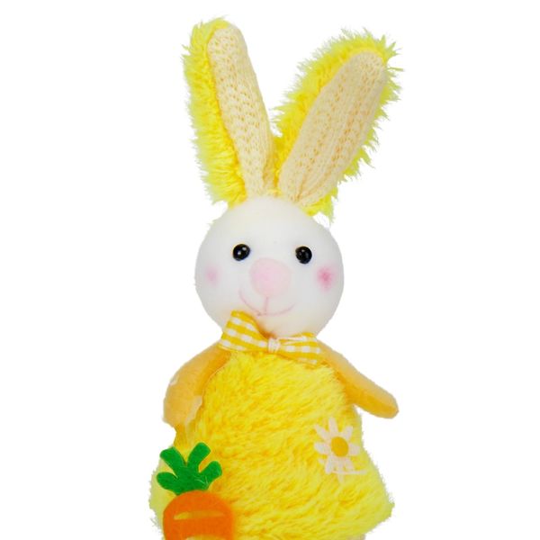 Фігурка "Кролик", жовтий, 21 см 9109-022 фото