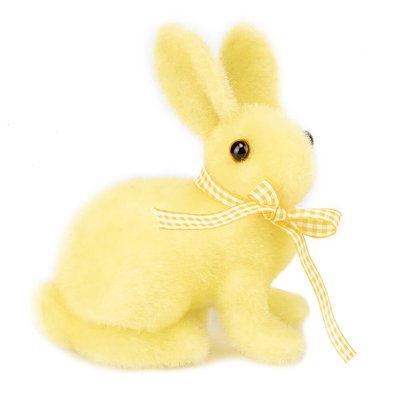 Жовтий кролик, 12,5 см 6018-124 фото