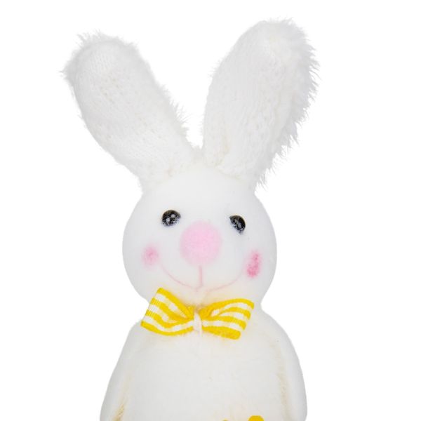 Фігурка "Кролик", білий, 20 см 9109-023 фото