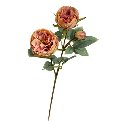 Веточка розы, розовая 8721-021 фото