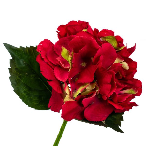 Квітка штучна "Гортензія", червона, 36 см 2000-051RD фото