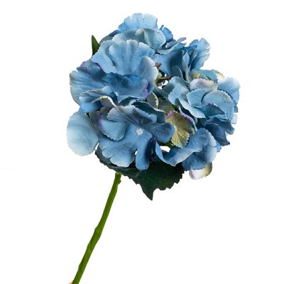 Квітка штучна "Гортензія", блакитна, 36 см 2000-052BU фото