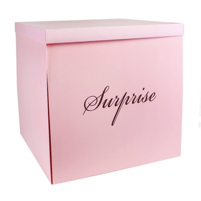Коробка "Великий сюрприз" 70*70, рожева 8916-008-2 фото