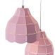 Люстра-подвес розовая тюльпан на 3 лампы (FE016/3) FE016/3 фото 2