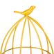 Подсвечник-ваза "Золотая птичка", зеленая, 41 см 8915-008 фото 2