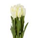 Букет тюльпанів 29 см, білий 8931-004 фото 2