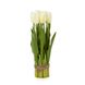 Букет тюльпанів 29 см, білий 8931-004 фото 1