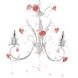 Стельова люстра з квітковим декором на 3 лампи SA007/3 фото 2
