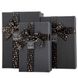 Набір з 3 коробок "Подарункова Магія", чорний 9060-006 фото 1