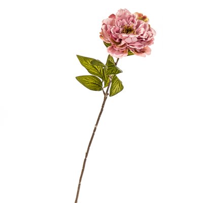 Цветок искусственный "Пионовидная роза нежно-розовая" 2000-018PL фото