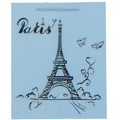 Подарунковий пакет "Париж", 18*23 см 18925-029 фото