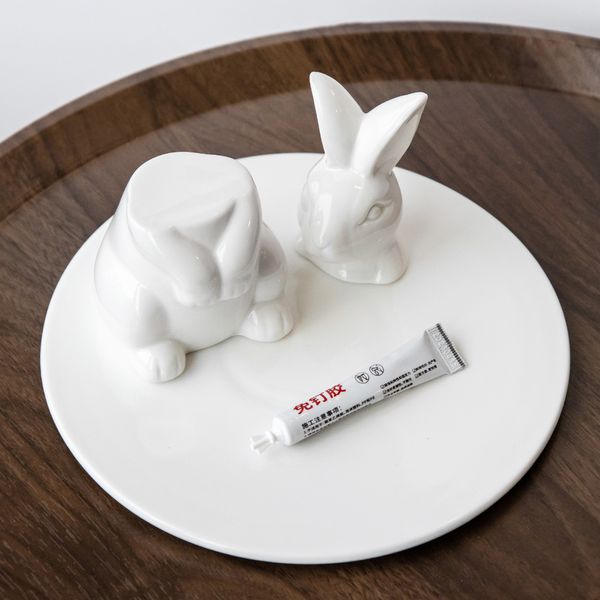 Підставка "Білий кролик", 25 см 9059-004 фото