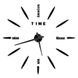 3Д годинник настінний, чорний (40-120 см) 9020-005 фото 1