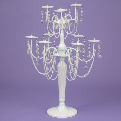 Підсвічник на 9 свічок з кристалами (60 см.) 2011-002 фото