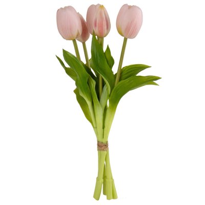 Букет тюльпанів, рожевий, 30 см 8921-004 фото