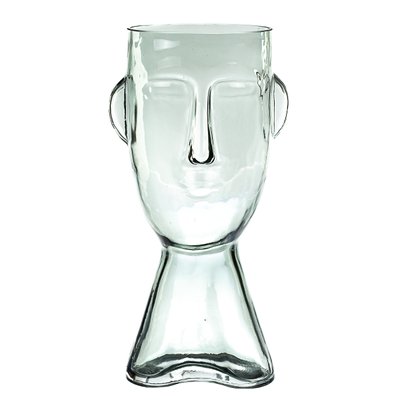 Скляна ваза "Нарис", 32 см. 8426-031 фото