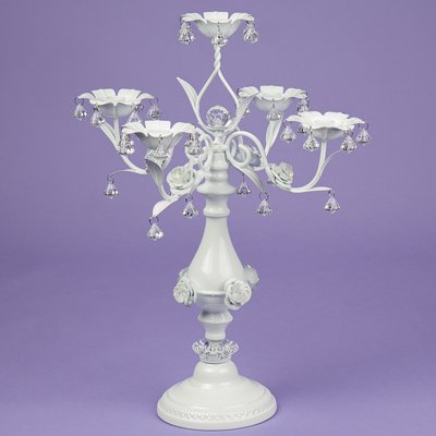 Підсвічник на 5 свічок з кристалами (50 см.) 2011-008 фото
